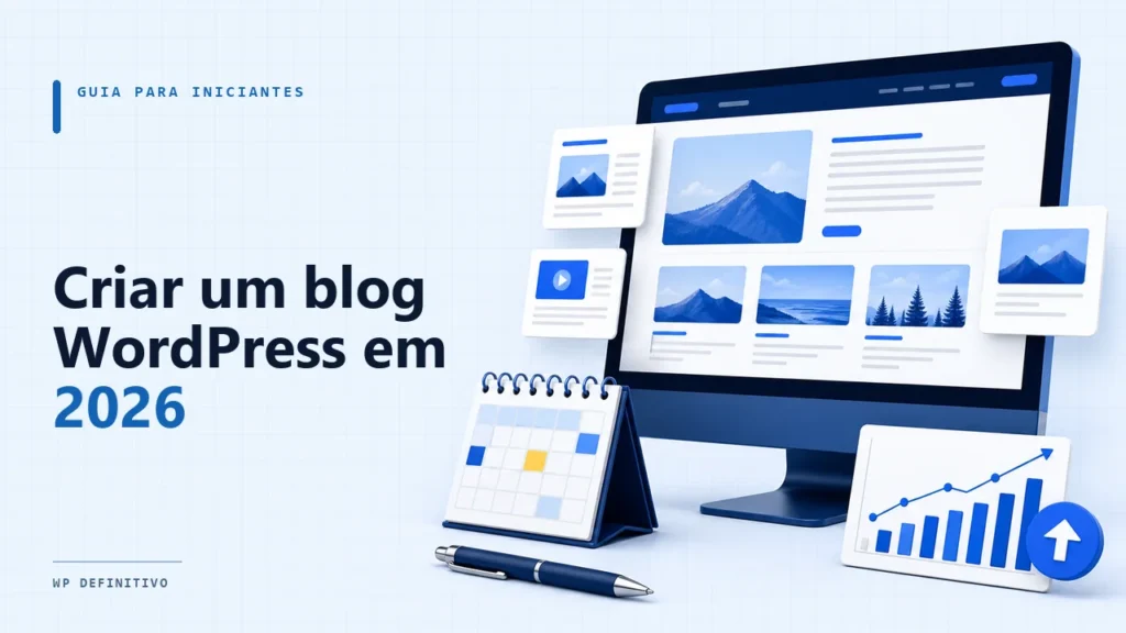 Como criar um blog no WordPress: passo a passo completo em 2026