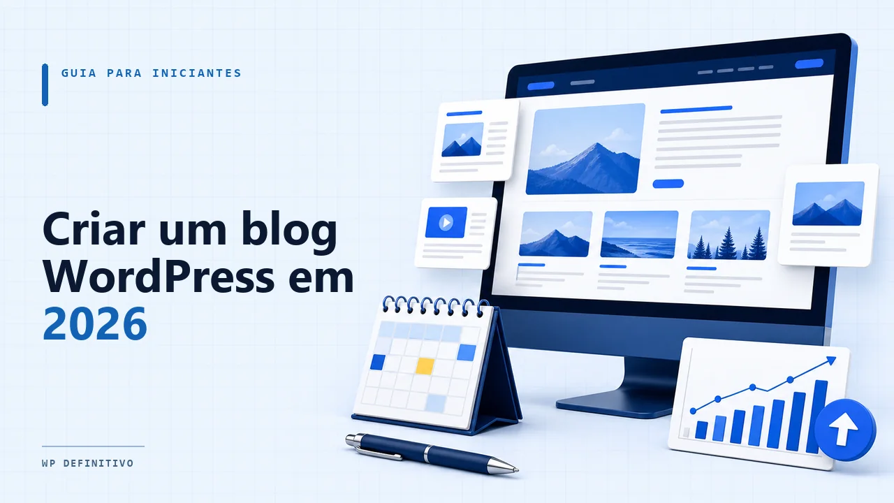 Como criar um blog no WordPress: passo a passo completo em 2026