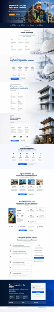 Landing Page - Engenheiro Civil V1